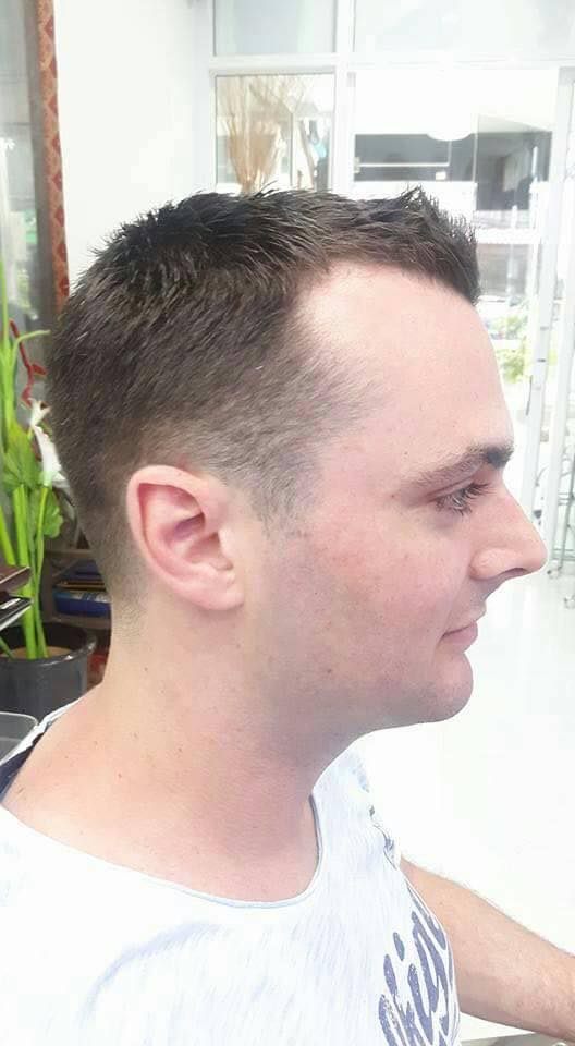 HAIRCUT FOR MEN AT GOLDEN TOUCH BEAUTY SALON IN PATONG