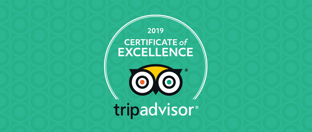 2019 Tripadvisor Certificate of Excellence for Golden Touch Massage