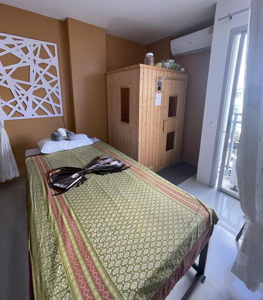Massage room with sauna in patong phuket